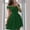 *Green, variant on U Women's Off The Shoulder Short Sleeve A Line Mini Dress,Elegant Cocktail Party Prom Dress Black,Women's Plus L