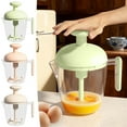 thumbnail image 6 of Egg Beater Manual Press, Kitchen Strainer Cup, Multifunctional Handheld Mixer with Built-In Filter, Durable ABS and PET Material, Easy to Clean and Space-Saving Design, 6 of 6