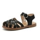 thumbnail image 4 of Puntoco Novedad De Verano Para Niñas, Zapatos De Princesa Con Diamantes De Imitación Y Punta Floral De Suela Suave, Sandalias De Playa Antideslizantes, Sandalias Para Niñas, Negro 29, 4 of 7