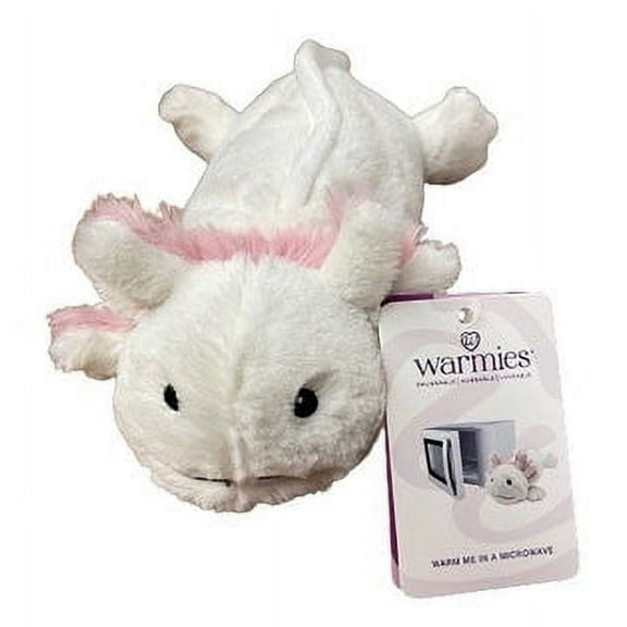 Warmies AXOLOTL JUNIOR Cozy Plush Heatable Lavender Scented Stuffed Figure