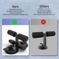 thumbnail image 3 of Portable Sit Up Bar with Double Suction Cups Push Up Trainer with 3 Adjustable Heights Muscle Training Equipment, 3 of 7