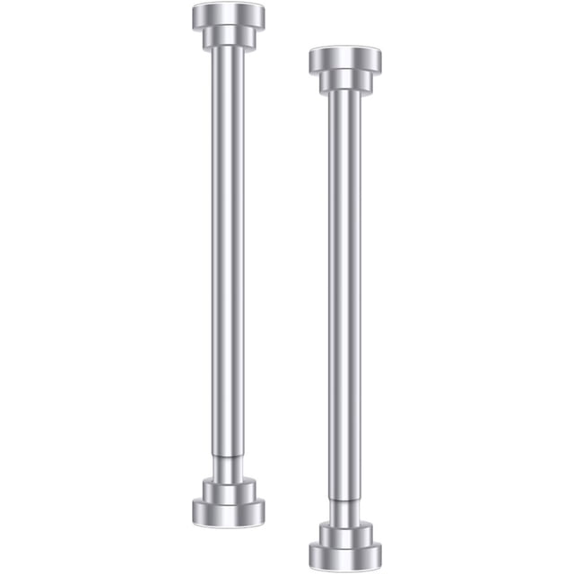 EcoNesxp Support d'Évier Réglable Argenté 55cm à 85cm pour Cuisine et Salle de Bain