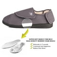 thumbnail image 4 of EUROPEAN SOFTEST Men's 80D High Density Memory Foam Diabetic Shoes with Adjustable Closures, 4 of 5