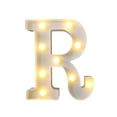 thumbnail image 1 of Fasiaou LED Marquee Letter Lights Sign, Light Up Alphabet Letter for Home Party Wedding Decoration R, 1 of 6