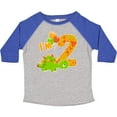 thumbnail image 3 of Inktastic Happy Dinosaur Second Birthday-green Boys or Girls Toddler T-Shirt, 3 of 5