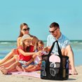 thumbnail image 2 of Durable Mesh Beach Travel Tote Bag with 8 Pockets for Organizing Swim Gear and Accessories, 2 of 7