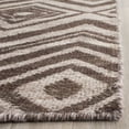 thumbnail image 3 of SAFAVIEH Kilim Marcas Geometric Wool Area Rug, Grey/Light Grey, 4' x 6', 3 of 5