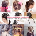 thumbnail image 3 of 1000 Pcs Élastiques, Attaches pour Cheveux pour Femmes Filles (Multicolore), 3 of 5
