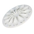 thumbnail image 5 of HONMEET White Round Ceramic Serving Plates Set for Parties, Celebrations, Banquets, and Daily Dining Use, 5 of 8