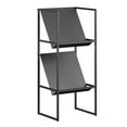 thumbnail image 2 of Novogratz Helix Vinyl Record Storage, Black, 2 of 8