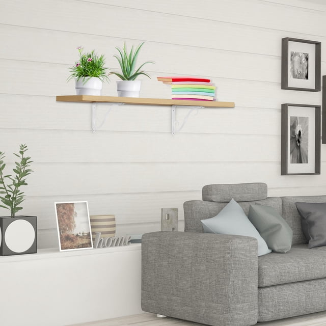 VERDANVERSE 1Jgo Accesorio Soporte Para Estantes De Pared Con Textura Delicada Y Duradera