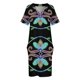 thumbnail image 3 of Karen DeLeary-Vestido largo de verano para mujer traje holgado con bolsillos estampado Floral Rock, 3 of 6