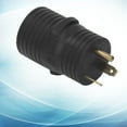 thumbnail image 4 of 125V RV Plug Adapter Power Connector US Plug PVC 30A Male TT 30P To 50A Female 14 50R, 4 of 8