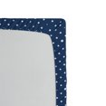 thumbnail image 2 of Ambesonne Indigo White Fitted Sheet, Retro Dots Stars, Twin XL Size, Indigo White, 2 of 2