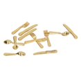 thumbnail image 4 of 5 Packs Miniature Knives Forks Spoons, 2 Colors, 1/12 Miniature Serving Tool Dinner Set For Dollhouse Kitchen Supplies, 4 of 8