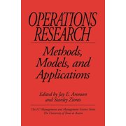 Operations Research: Methods, Models, and Applications, (Paperback)