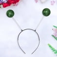 thumbnail image 4 of Diadema de Alienígena Macarena Novedosa con Brillo Grueso Verde, 4 of 8