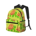 thumbnail image 2 of Lsque Cartoon Turtles 1 Classic Casual Backpack - Large Capacity Water-Resistant Backpack for School, Work, Travel, and Outdoor Activities, 2 of 8