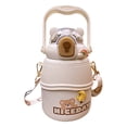 thumbnail image 1 of Termo Hervidor de Agua Wdftyju 1000 ml Con Pajita Blanco Libre de BPA, 1 of 9