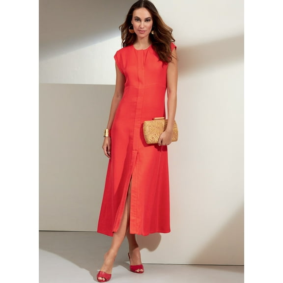 Vogue Sewing Pattern V1859 - Misses' Dress, Size: B5 (8-10-12-14-16)