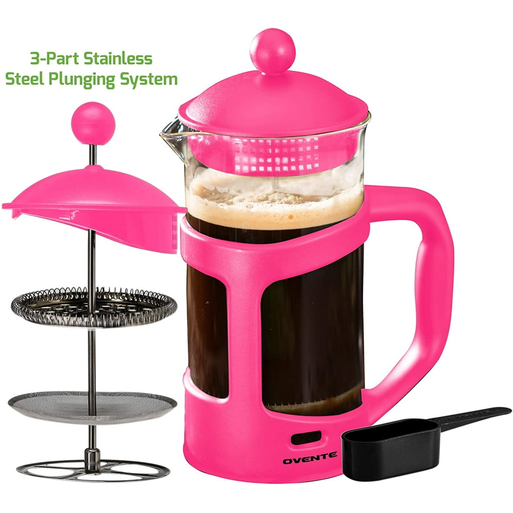 Ovente French Press Carafe Coffee 34 Ounce with Heat Resistant Glass 3