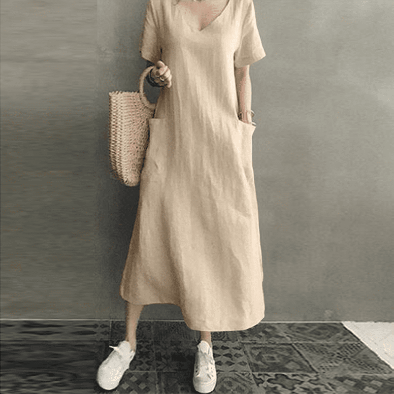 mid calf dresses with sleeves