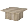 thumbnail image 4 of Pemberly Row Square Coffee Table in Distressed Pine Finish, 4 of 8