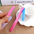 thumbnail image 3 of Women Facial Face Hair Removing Razor Folding Replaceable Razor Eyebrow Trimmers Folding Replaceable Shaver Random Color, 3 of 8