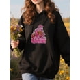 thumbnail image 2 of Funny Breast Cancer Awareness Hoodie for Men and Women, Unisex Pullover Hooded Sweatshirt, Comfortable Cotton Poly Blend, Support and Awareness Casual Outfit, 2 of 5