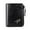 Black, variant on Wallet for Men and Women Zipper Around Kangaroo Print Multiple Card Slots ID Window Large Capacity Casual Business Travel Use