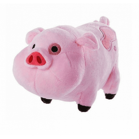 Gravity Falls Waddles The Pink Pig Stuffed Animal Plush Toy Doll Birthday Gift(pink)