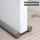thumbnail image 1 of Bloqueador de corrientes de aire debajo de la puerta Tope de tiro de puerta negro Reducir el ruido Brisa Bloqueador de aire fr铆o Sello de la puerta ajustable Barrido Prueba de sonido, 1 of 5