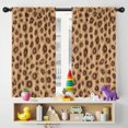 thumbnail image 5 of Blackout Kids Curtains,Leopard Pattern Childrens Insulated Curtains Set Of 2,Bedroom Essentials,Toddler Room Decor 42"x54", 5 of 5