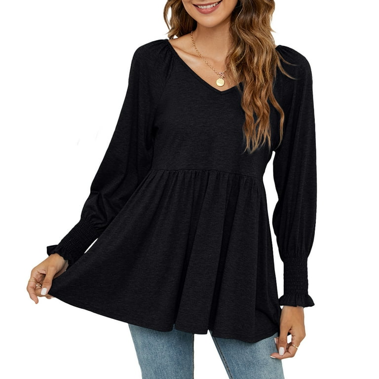 トップス Acka. peplum loose sweat black 61Td49+SJKL._SY350_QL65_.jpg