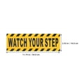 thumbnail image 2 of FRCOLOR Watch Your Step Floor Stickers Anti Slip Warning Decals Black Yellow Anti Slip Tape For Workplace Safety Wet Floor Caution, 2 of 8