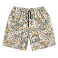 thumbnail image 5 of Goofa Daisy Printed Mens Swim Trunks Summer Quick Dry Short Beach Swimwear Bathing Suits-Small, 5 of 9