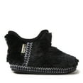 thumbnail image 2 of Dearfoams Kid's Girls Charlotte Fuzzy Bootie Slipper, 2 of 6