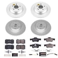 thumbnail image 2 of Power Stop Front and Rear Euro-Stop ECE-R90 Certified Brake Pad and Rotor Kit ESK6758, 2 of 4