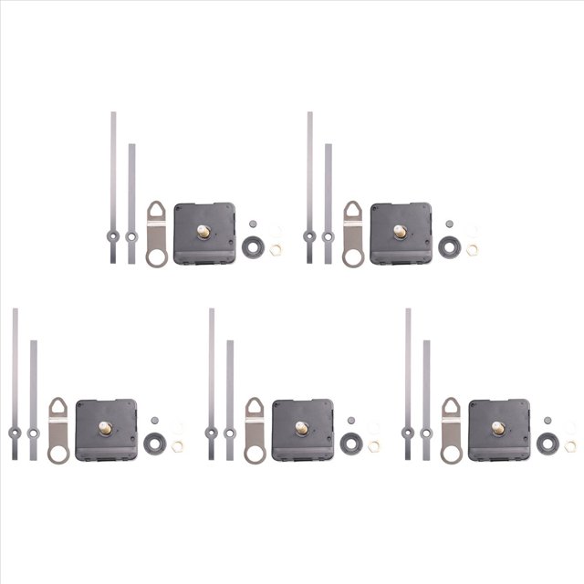 5Conjunto Mecanismo de Movimiento de Reloj de Cuarzo de Eje de 28Mm, Kit de ReparacióN de Reloj Mecanismo de Reloj de Repuesto Accesorios de Reloj de Motor DIY