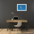 thumbnail image 3 of Theodore, George and Marilu 18x13 White Modern Wood Framed Museum Art Print Titled - Hawk flying, 3 of 4