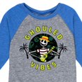thumbnail image 3 of The Nightmare Before Christmas - Ghouled Vibes  - Toddler And Youth Raglan Graphic T-Shirt, 3 of 4