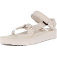 thumbnail image 6 of Teva Midform Universal Canvas Women's Vegan Hook And Loop Strap Sandal In Birch Size 10, 6 of 6
