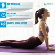 Immune System Support - Daily Formula with Vitamin C, D3, Zinc, Elderberry, Quercetin, Echinacea, Turmeric, Ginger, Garlic