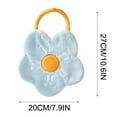 thumbnail image 3 of Tgbvmt Cute Hand Towels, Microfiber Coral Fleece Children’s Absorbent Bathroom Towels with Hanging Loop, Flower Design, Soft and Quick-Drying, Perfect for Use in Kitchen, Bathroom, Bedroom, Beyond, 3 of 4