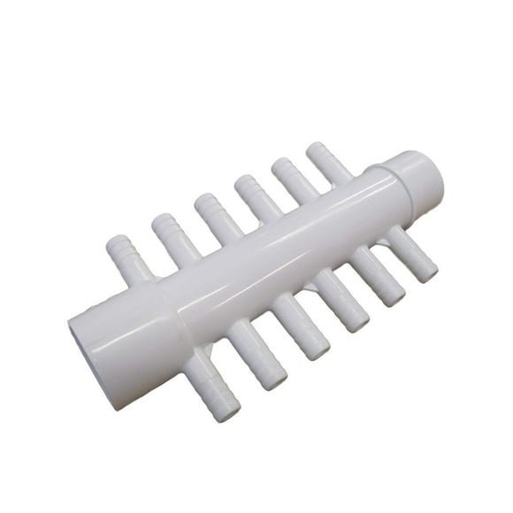 Hot Tub Spa Air Manifold Part 1" Slip X 1" Spigot X (12) 3/8" Barbs Video How to