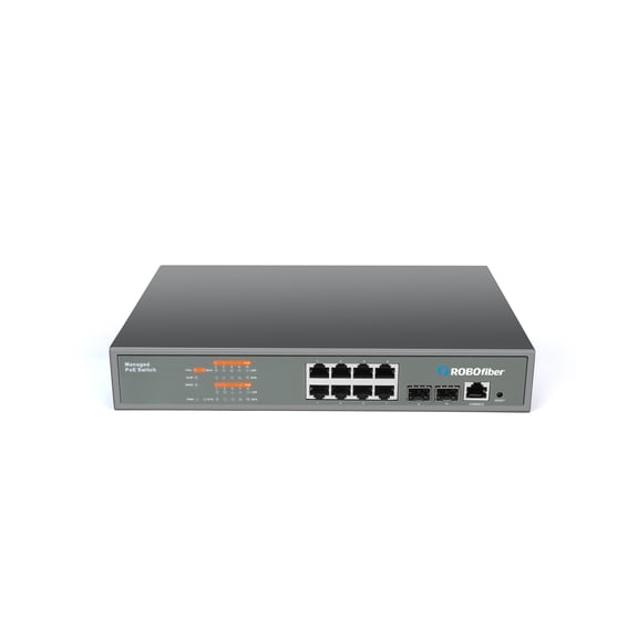 GES-802M-PSE Gigabit Ethernet 8 2 Gigabit ports high power POE switch (120W budget)