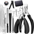 thumbnail image 1 of Baweave Thick Hard Nail Clipper Set  Nail Care Tool  Large Nail Clippers  Toenail Clippers  Set  Nail Care Tools  Nail Care  Nail Clipper For Seniors  Men‘S Nail Clipper Kit  Toenail Clip, 1 of 5