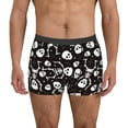 thumbnail image 1 of Lukts Skeleton Pattern Men's Underwear Covered Waistband Boxer Briefs-Large, 1 of 5