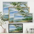 thumbnail image 4 of Designart 'Green Coast of The Baltic Sea' Nautical & Coastal Framed Canvas Wall Art Print, 4 of 5