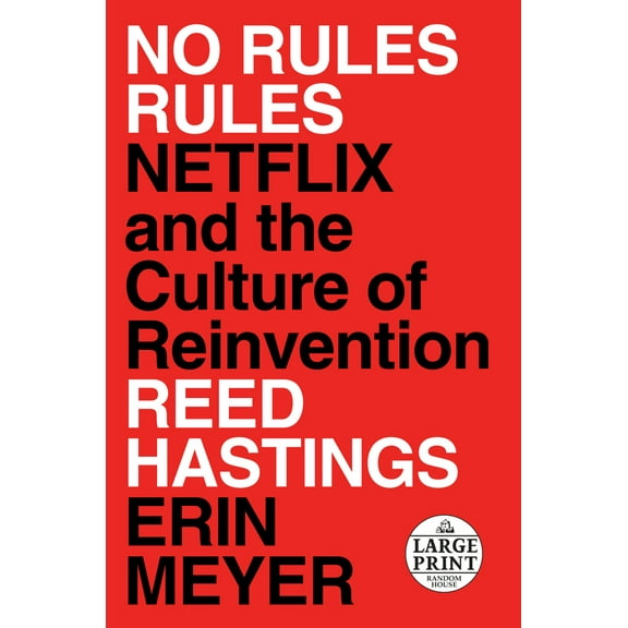 Pre-Owned No Rules Rules: Netflix and the Culture of Reinvention (Paperback) 0593152387 9780593152386